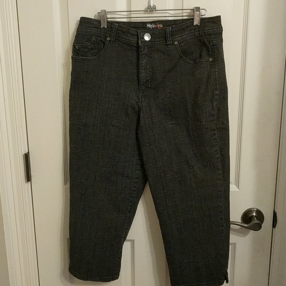 Style & Co Crop Jeans
